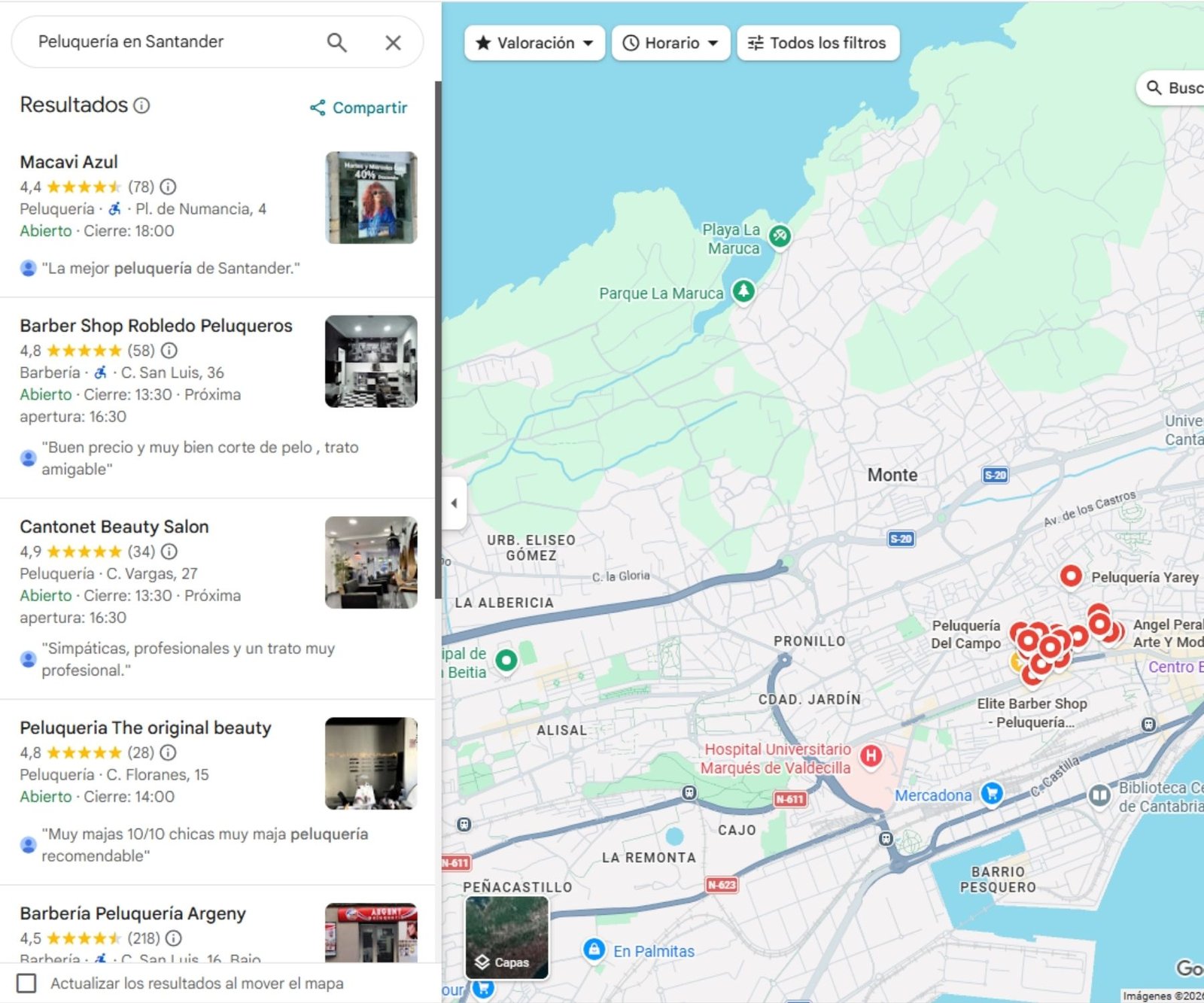 Posicionamiento local en Camtabria